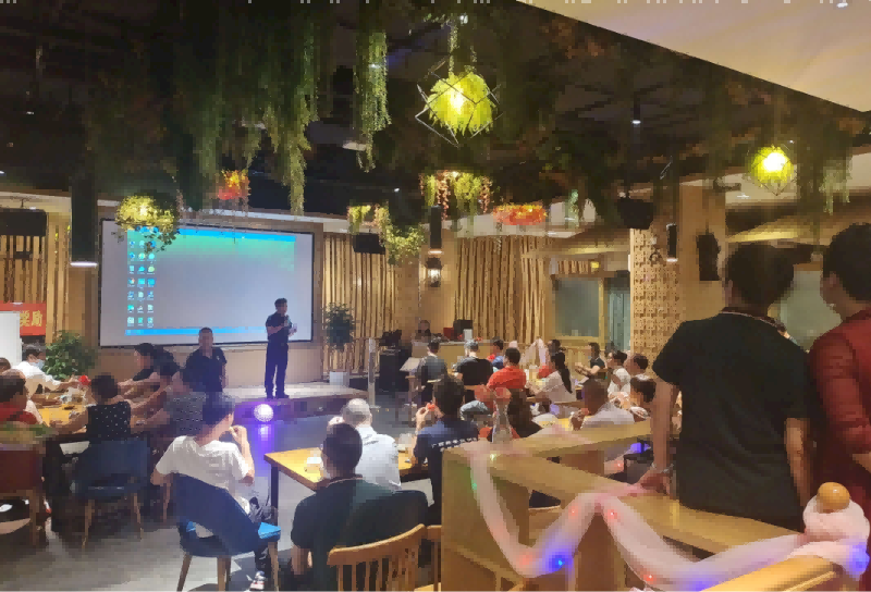林老师授课现场照片